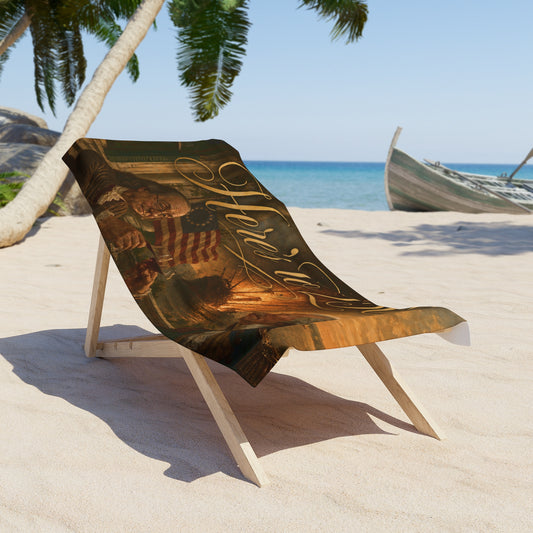 Ben and George Beach Towel